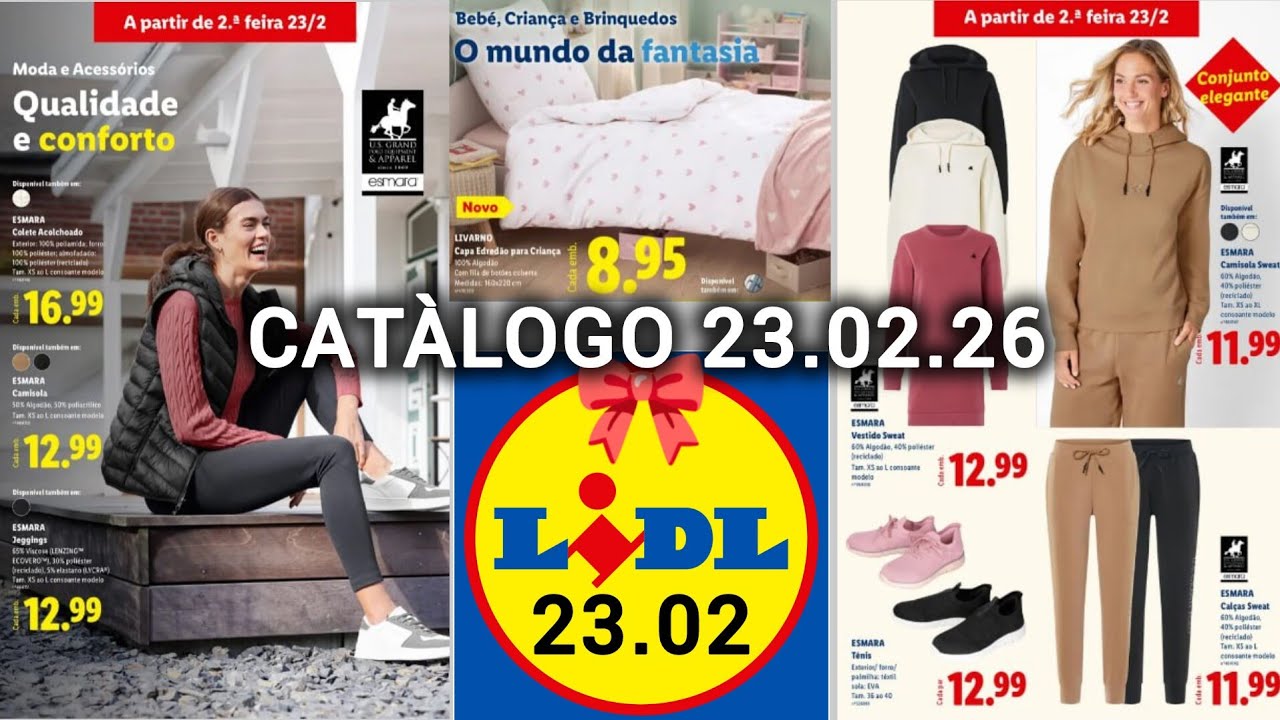 ✨ LIDL Cat&aacute;logo 23.02 Promocional Lidl Novidades A partir de 23.02 #Parkside #lidl #lidlportugal  ✨