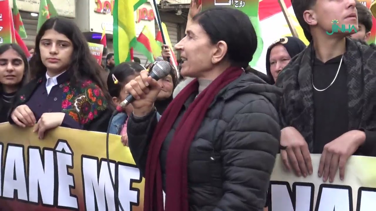 Bi hezaran şêniyên Hesekê ji bo bidestxistina mafên gelê Kurd daketin qadan