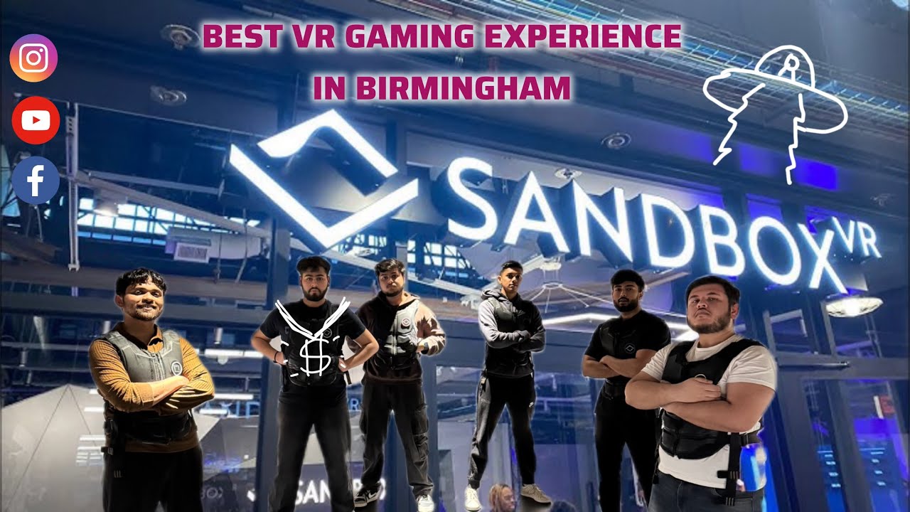 SANDBOX VR BIRMINGHAM 📍| NEXT GEN GAMING 🎮 | DESI CHORE | USE HEADPHONES