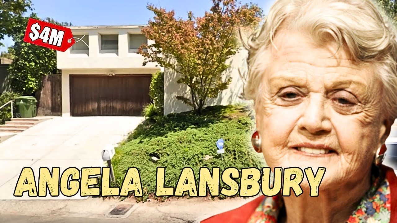Angela Lansbury | House Tour | $4 Million Brentwood Mansion & More