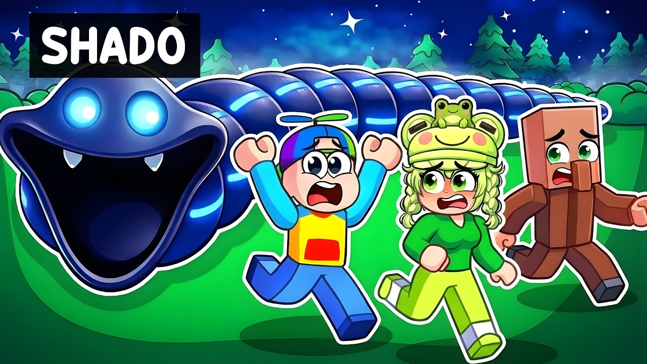 Je suis devenu le PLUS GRAND DARK WORM pour MANGER mes AMIS sur Roblox !