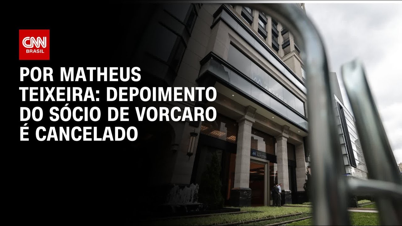 Banco Master: Depoimento do sócio de Vorcaro é cancelado |BASTIDORES CNN