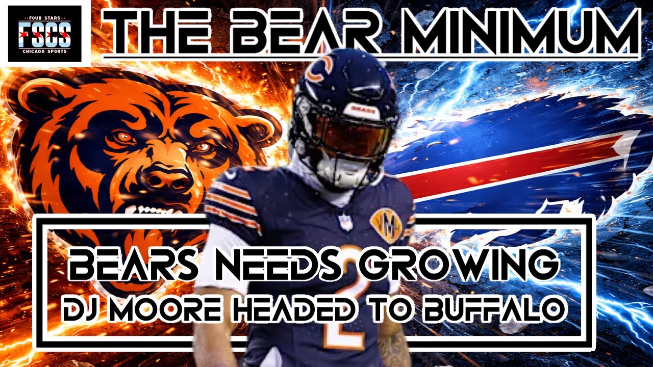 The Bear Minimum | DJ Moore | Drew Dalman | Dustin/Brando 26 draft Favs | Trade Up?