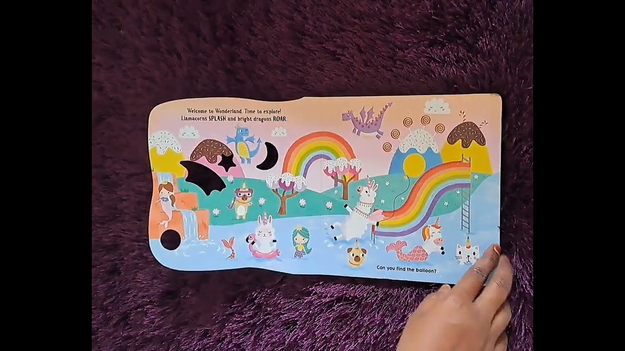 Wonderland Explorers-₹165-BoardBook #prelovedbooks #kidsbooks #peekthroughbook #fanstasyworld