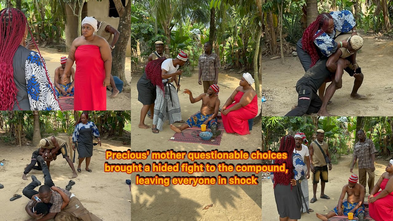 Precious' mother questionable choices brought a hided fight to the compound, leaving everyone in…