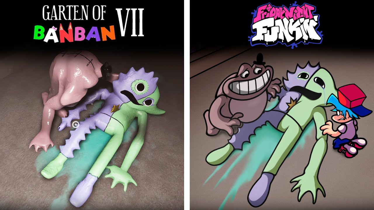 Friday Night Funkin' vs Garten of BanBan 7 - New Leaks/Concepts in FNF