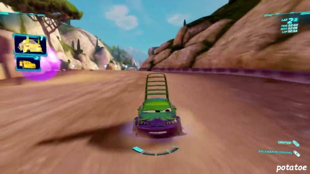 Cars 2: The Video Game | Wingo - Casino Tour | potatoe