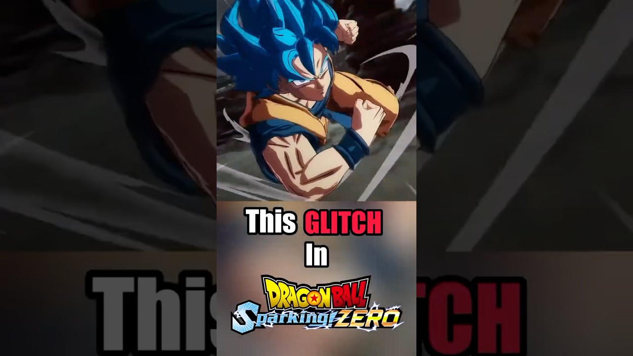 Did you see this GLITCH in Sparking Zero? #shorts