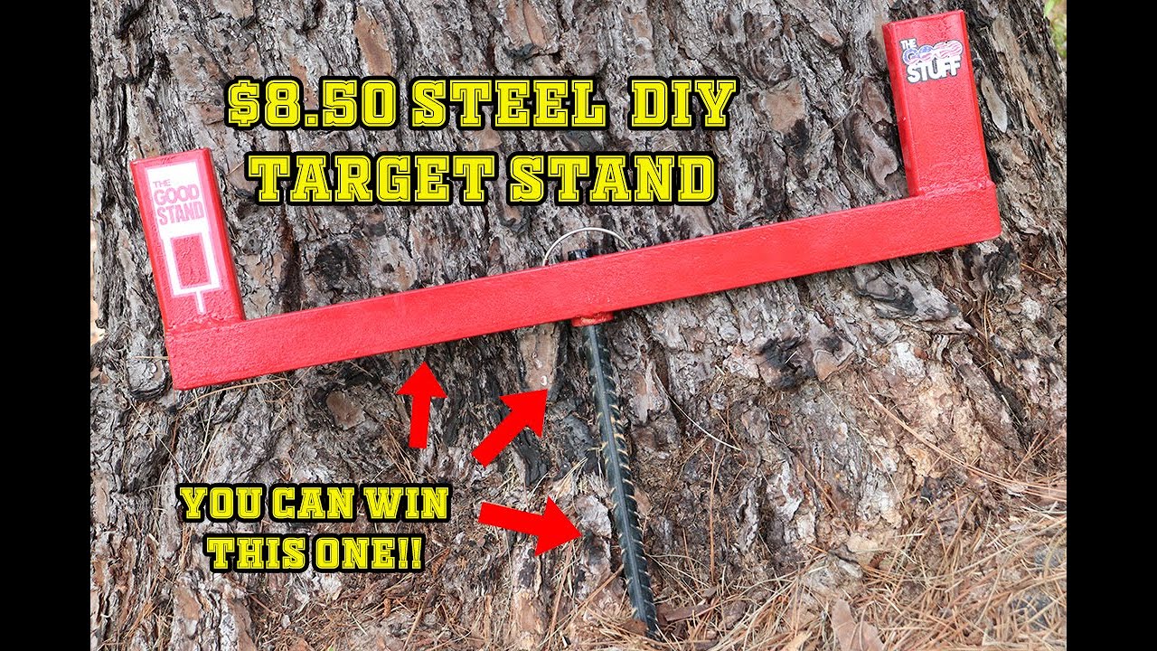 DIY HOW TO STEEL TARGET STAND 🎯 All Steel 💪 SUPER Budget Friendly 💰 at Only $8.50❗❗❗