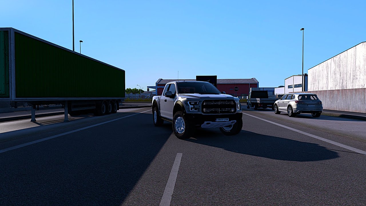 Realistic Car Driving - Ford F-150 Raptor - Euro Truck Simulator 2 1.57