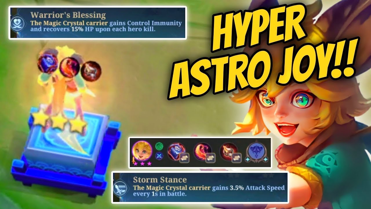 NEW STRONGEST ASSASSIN !! ASTRO JOY !! MAGIC CHESS MOBILE LEGENDS