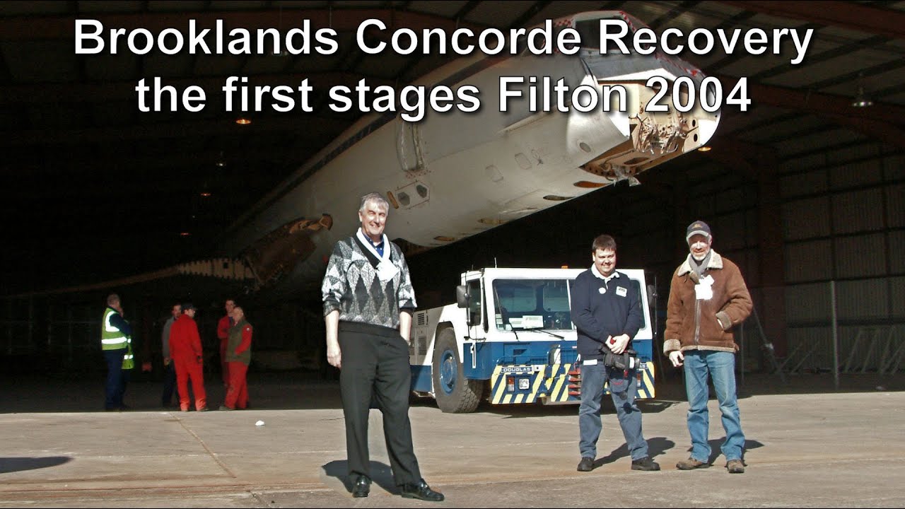 Rescuing the Supersonic Concorde G-BBDG from Filton to Brooklands Museum in 2004