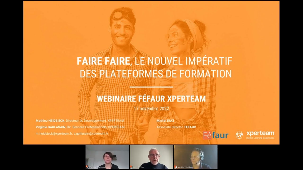 [Webinaire] Faire faire, le nouvel impératif des plateformes de formation LMS