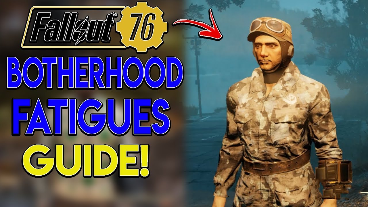 FALLOUT 76 Rare Armor Guide - Brotherhood Fatigues