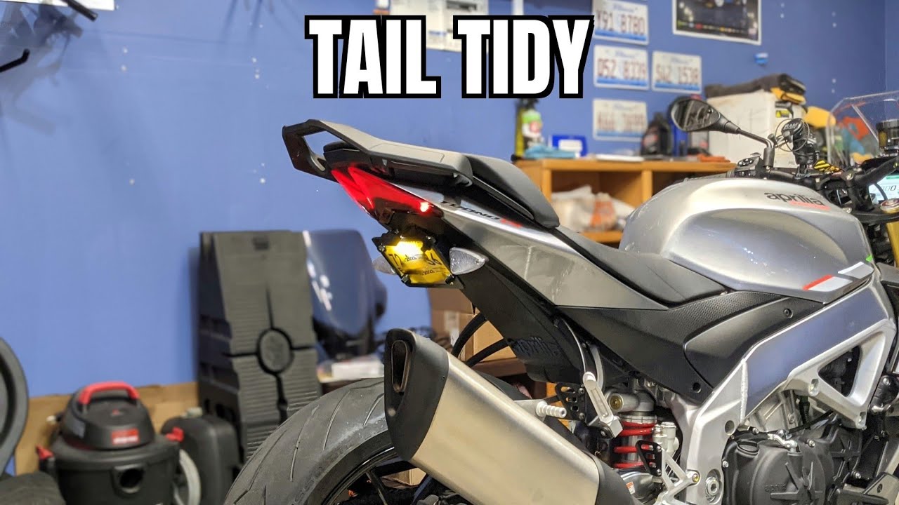 2021 Aprilia Tuono Tail Tidy Install | Why Buying A Current Model Year Motorcycle Can Be Bad