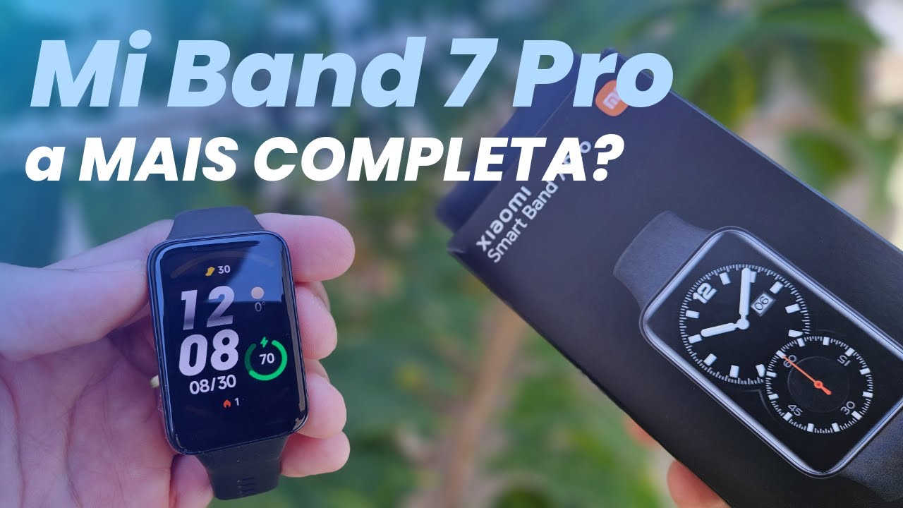 XIAOMI MI BAND 7 PRO | o GPS FUNCIONA? a BATERIA é BOA? | minha experiência!