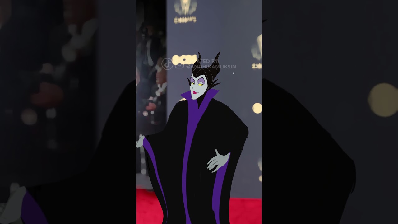 On my way to put a curse on a newborn... #maleficent #glambot
