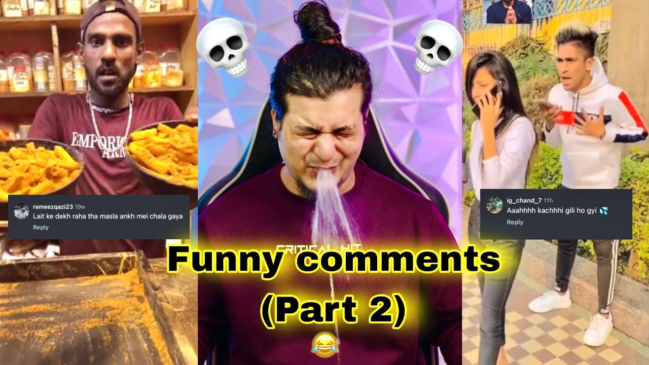 Non Stop Funny Instagram Comments Pt 2 | Ankur khan