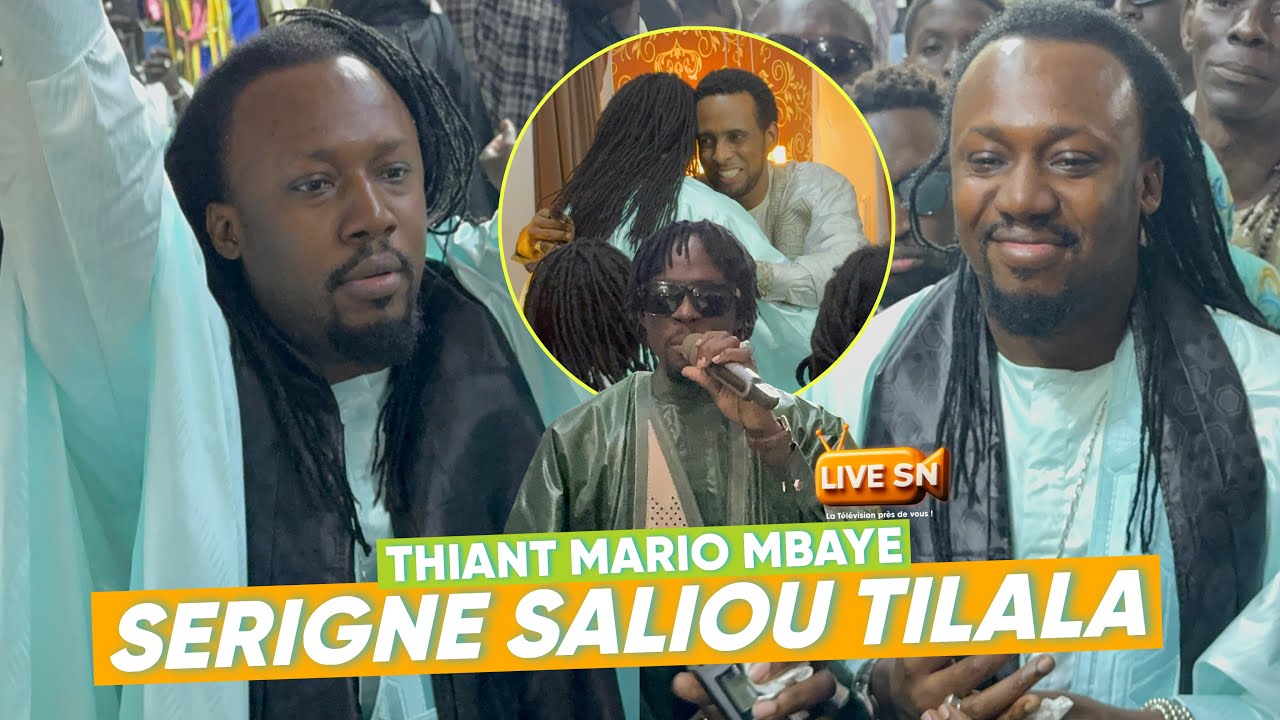L’ARRIVÉE DE SERIGNE SALIOU TILALA FALL au THIANT DE MARIO MBAYE… #livesn 
