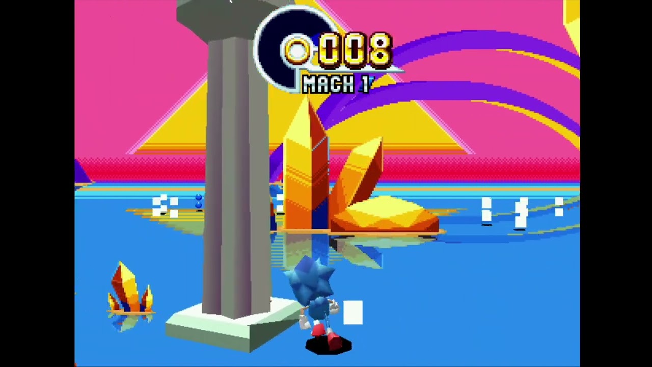 Dreamcast Sonic Mania - PVR DrawFace