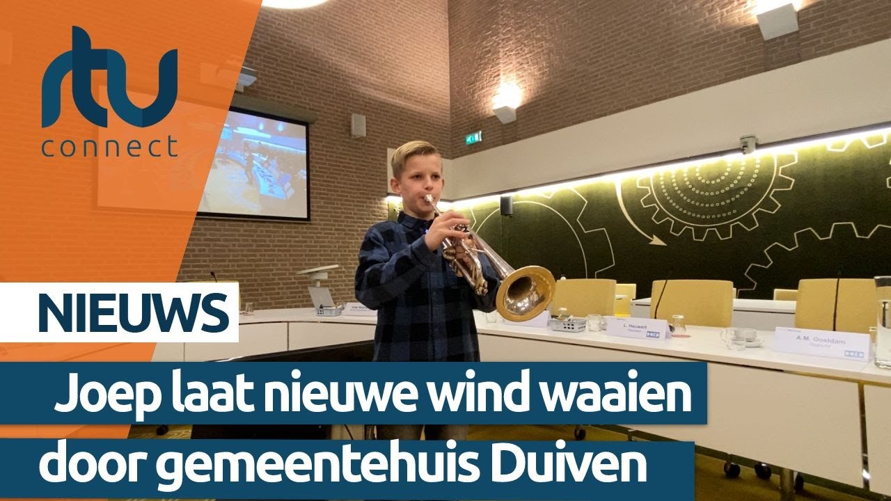 Kinderburgemeester Joep blaast nieuw geluid door gemeentehuis