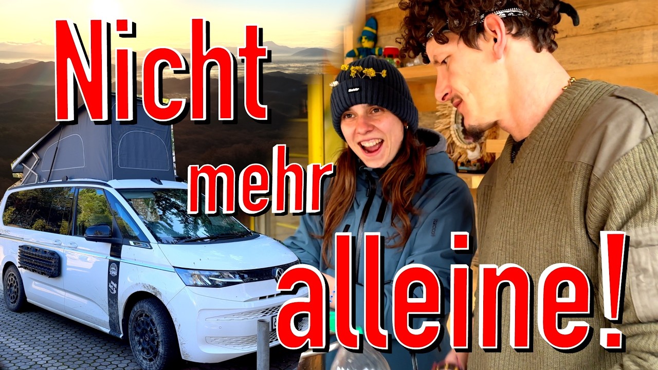 Ich bin NICHT mehr alleine! 😍🇦🇱  Solo-Vanlife durch Albanien & Montenegro (Im VWT7, offroad campen)
