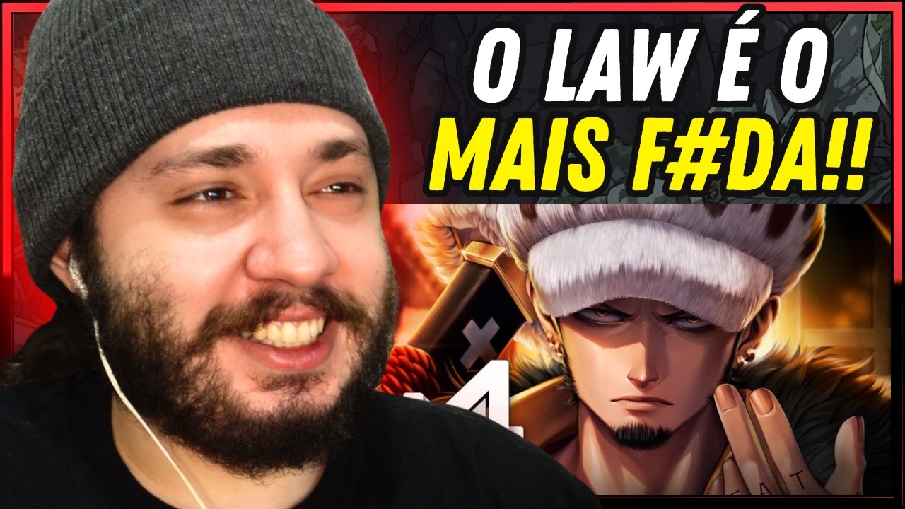 Law (One Piece) - Cirurgião Da Morte | M4rkim | REACT BAUEB