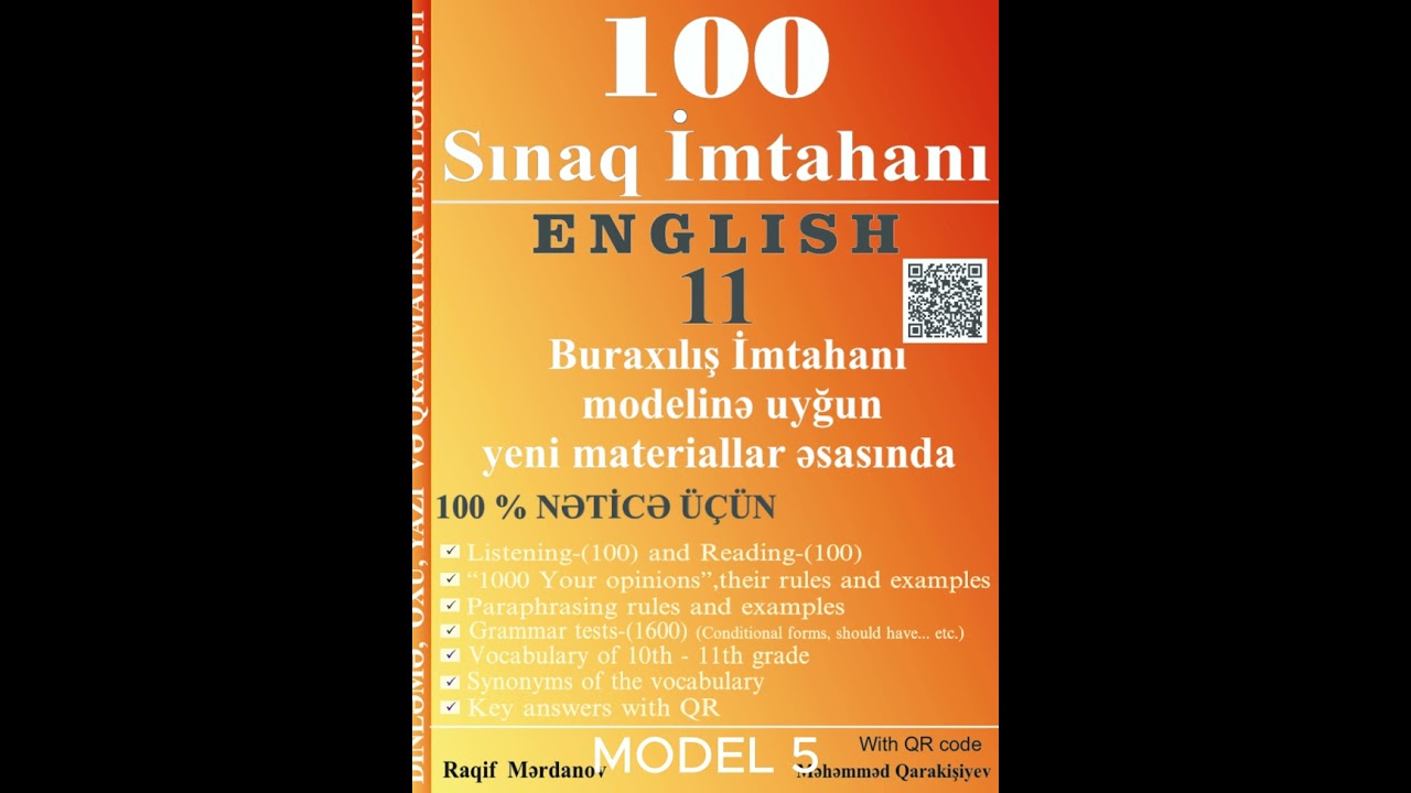 11l LISTENING, READING, WRITING, GRAMMAR TESTS