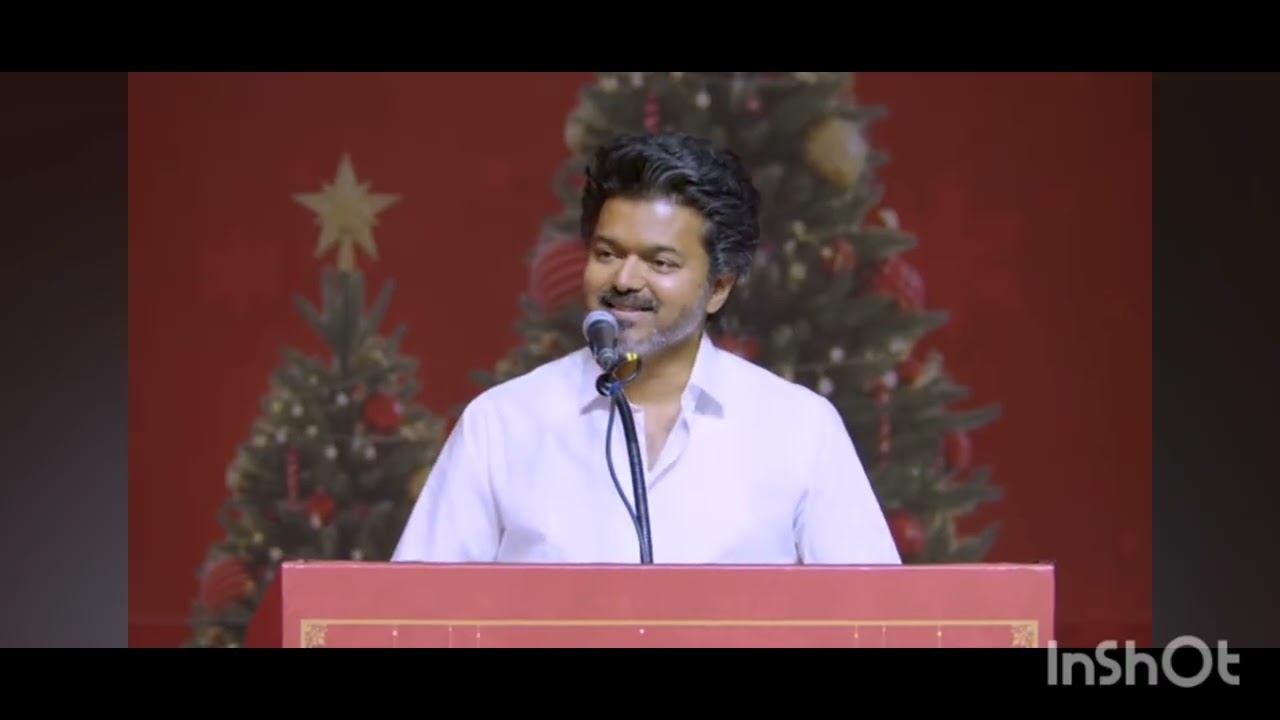 விஜய் christmas full speech
