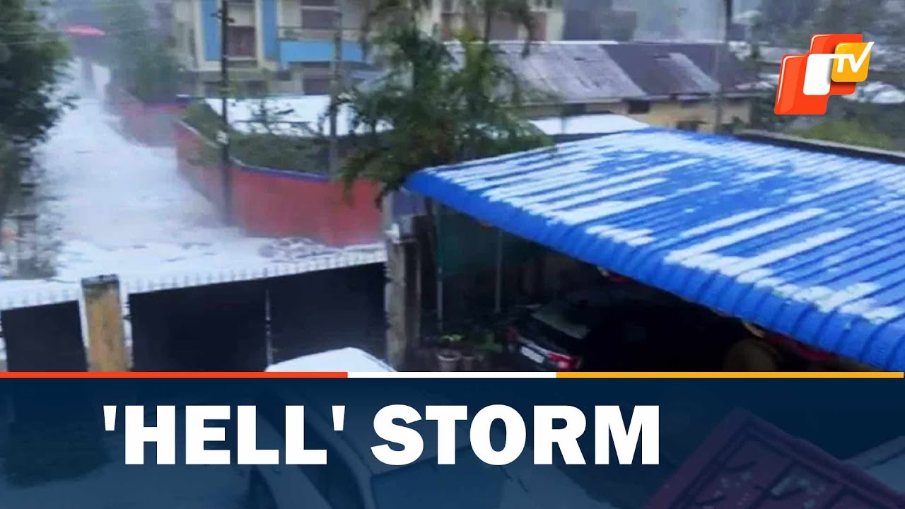Hailstorm Pummels Assam Town As Cold Wave Impact Grips State | OTV News English