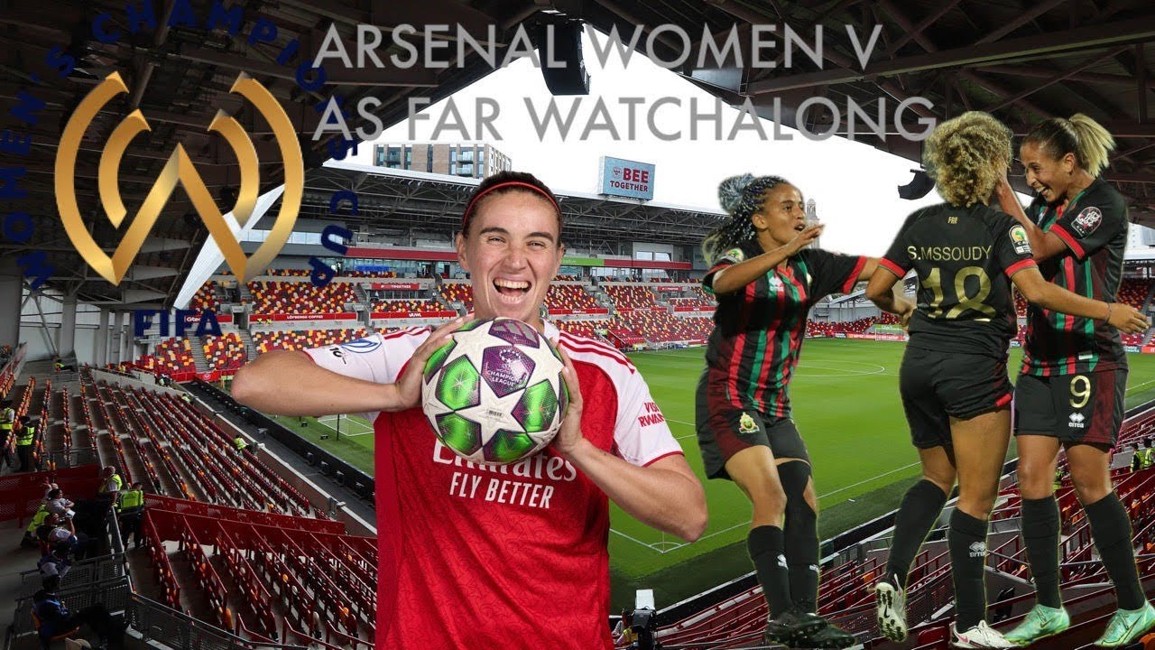 ARSENAL WOMEN V AS FAR WATCHALONG!