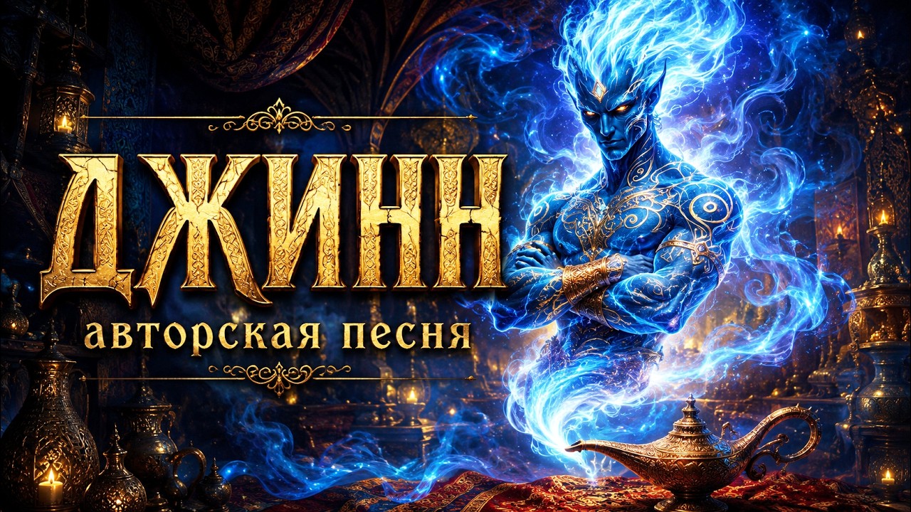 Джин (Старый фонарь) (Авторская песня) - Музыкальный Клип