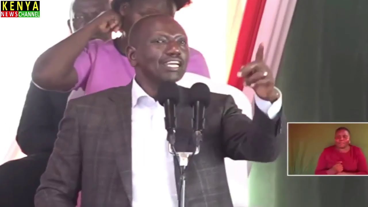 RUTO EXPLOSIVE SPEECH TODAY IN HOMA BAY AT PS OMOLLO THANKSGIVING AHEAD OF RAILA AZIMIO MAANDAMANO
