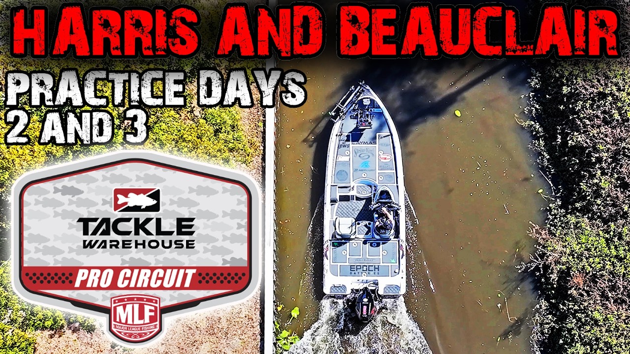 Harris Chain Of Lakes Pro Bass Tournament for $100,000! (Practice Days 2 & 3)