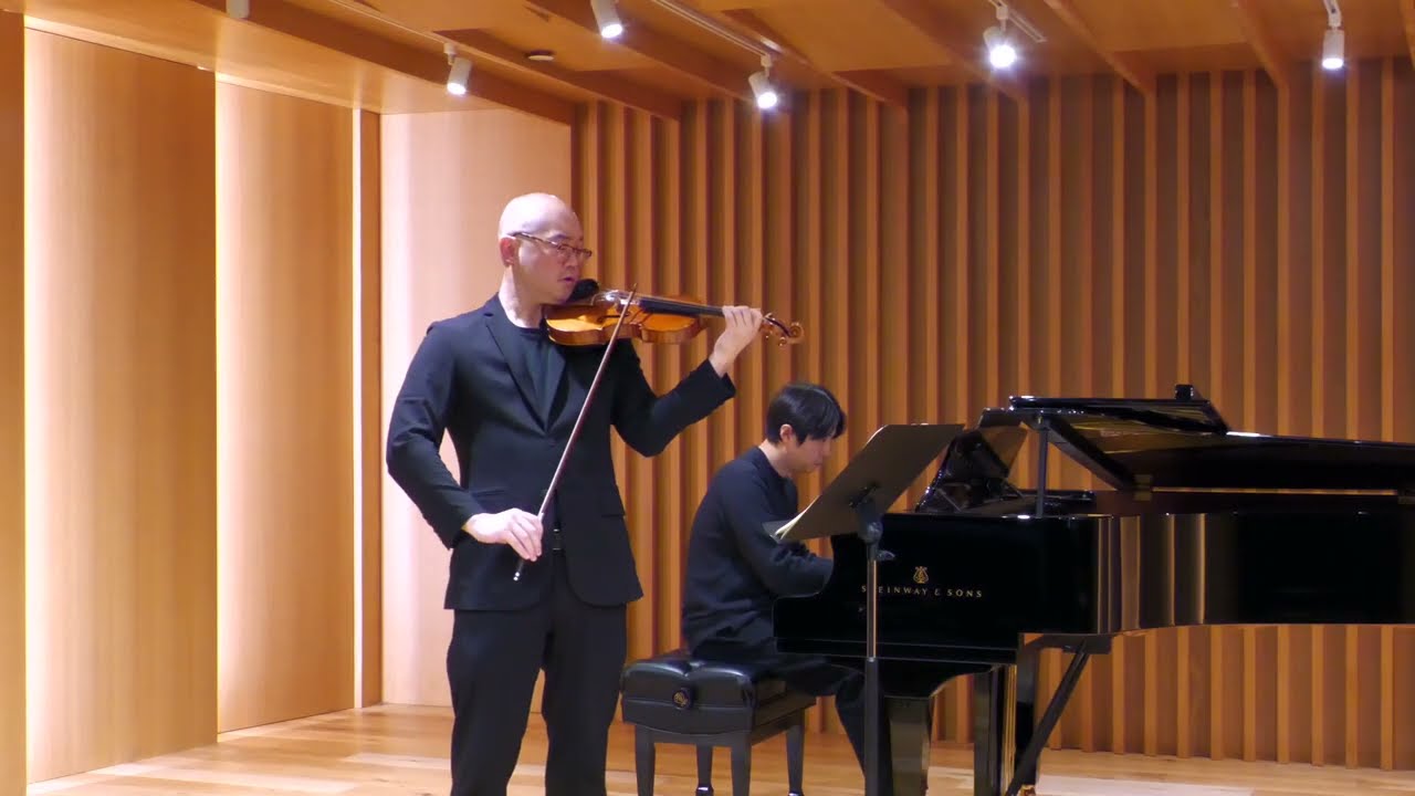 Baek Kim plays Ludwig van Beethoven: Romance No. 2 in F major, Op. 50