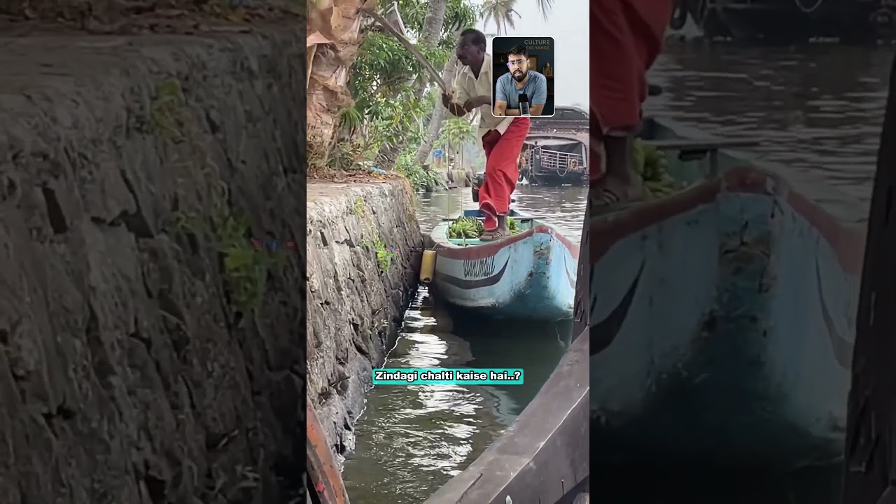 Alappuzha | Viral Reel | The Floating Village of Kerala | Venice of the East Explained