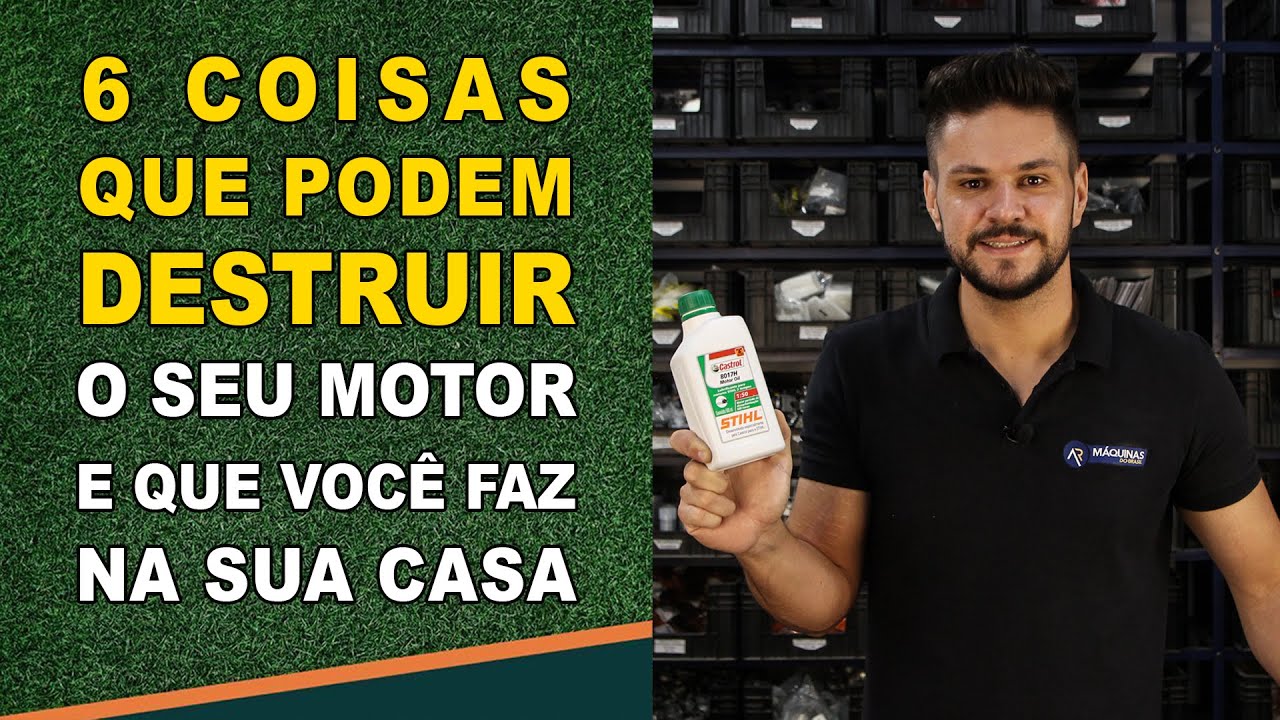 6 coisas que podem DESTRUIR sua Roçadeira ou Motosserra e que com certeza, você faz na sua casa.