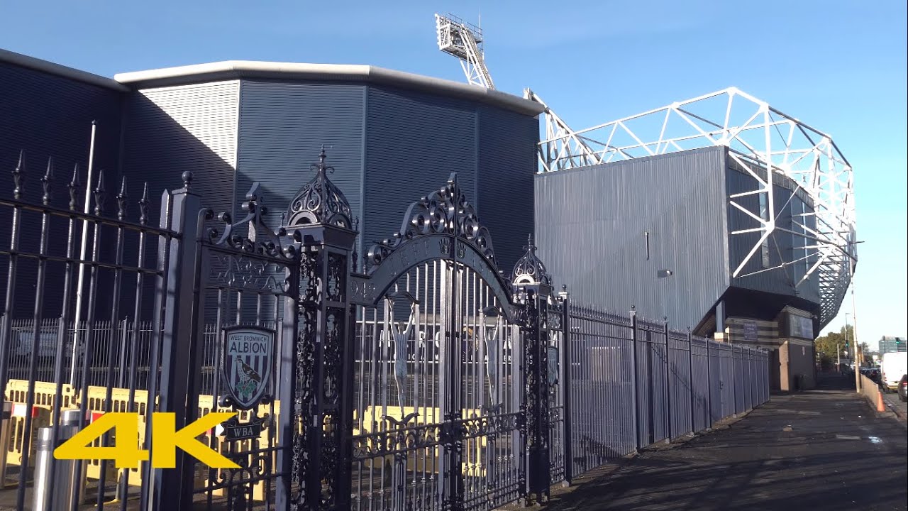 West Bromwich Walk: Outside The Hawthorns | West Bromwich Albion F.C.【4K】