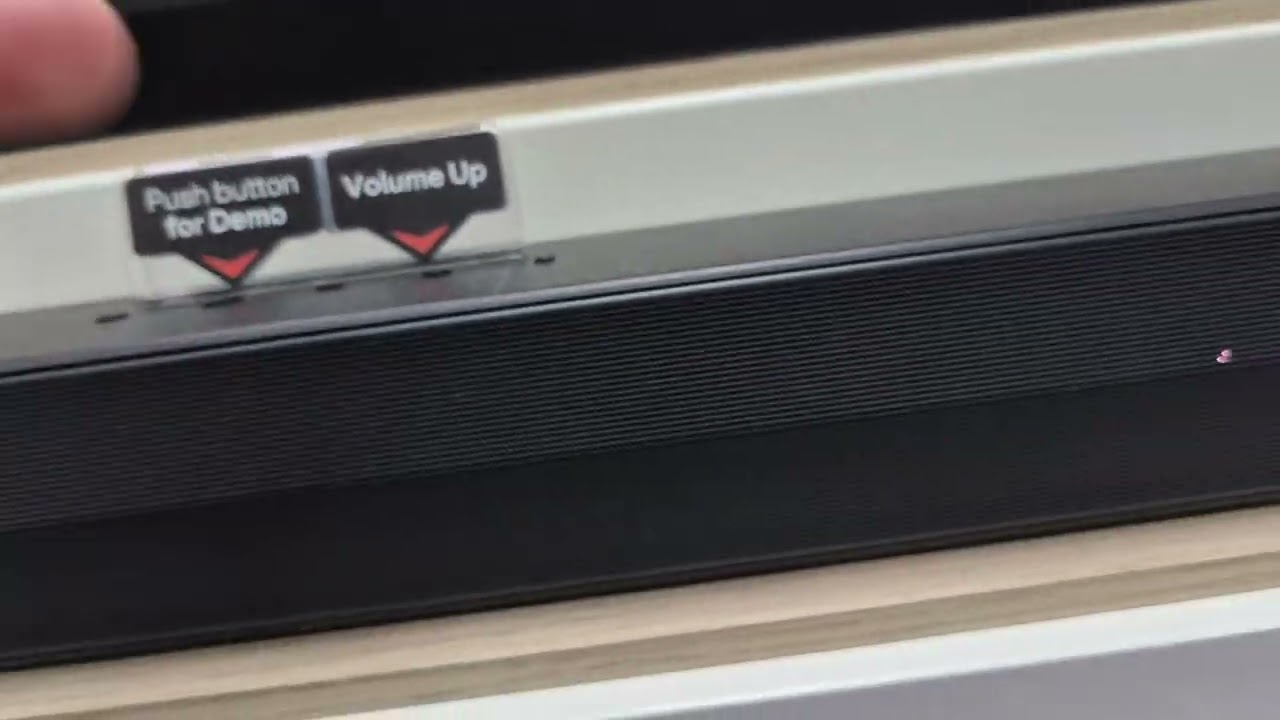 LG S20A soundbar sound test