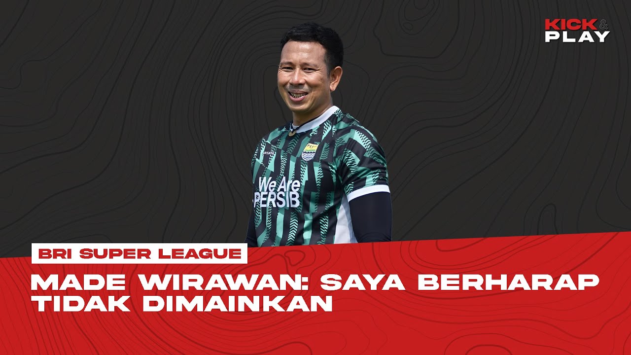 I Made Wirawan Kembali Didaftarkan Persib sebagai Pemain
