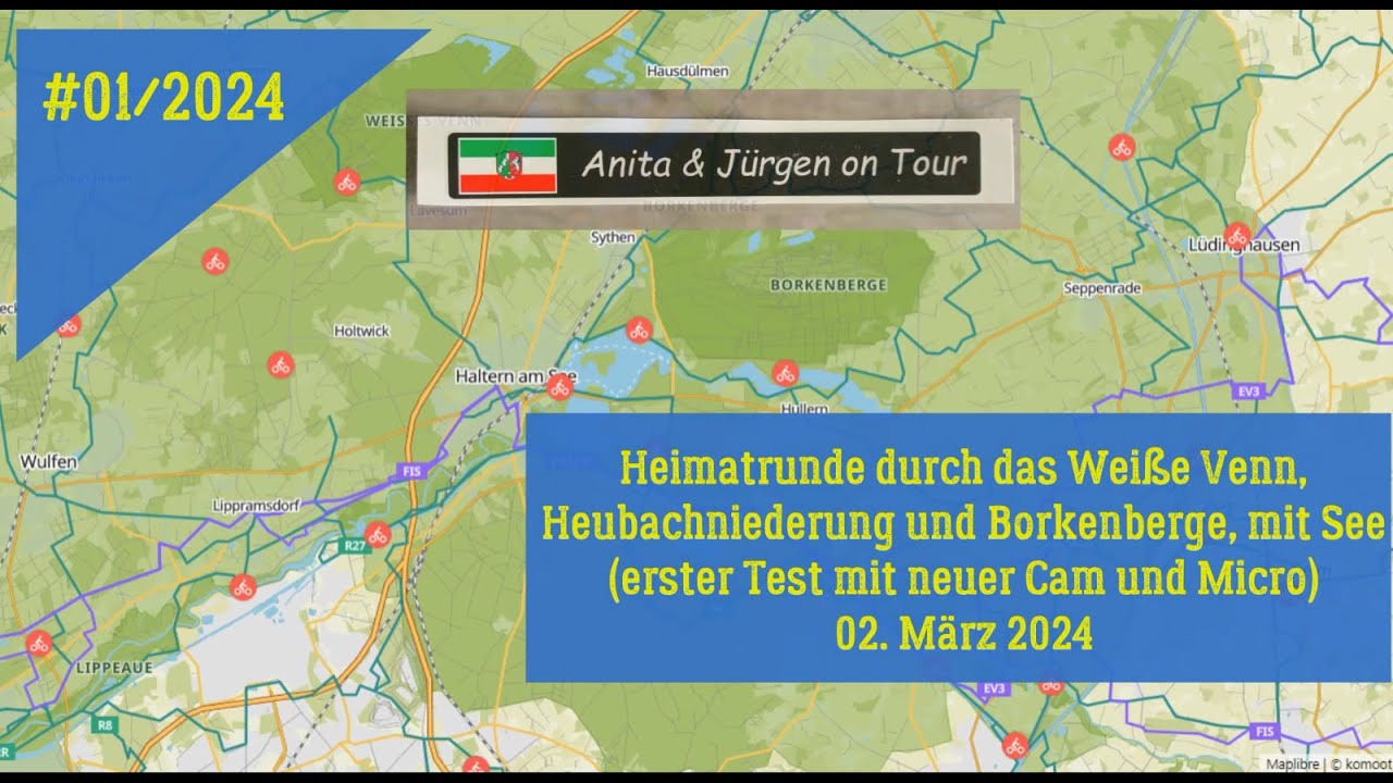 1/2024 Heimatliche Runde von Haltern am See über Lavesum und Borkenberge