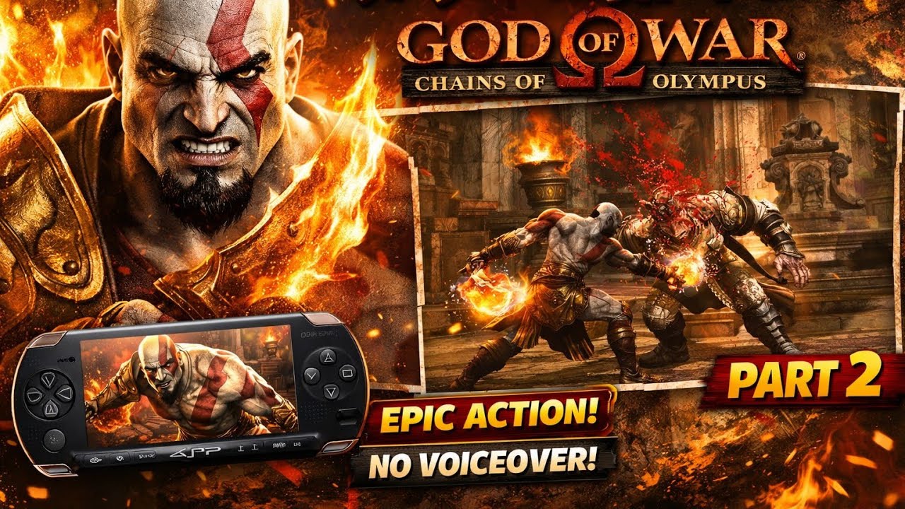 Kratos Wapas Aa Gaya! God of War Chains of Olympus Part 2 | Epic Gameplay