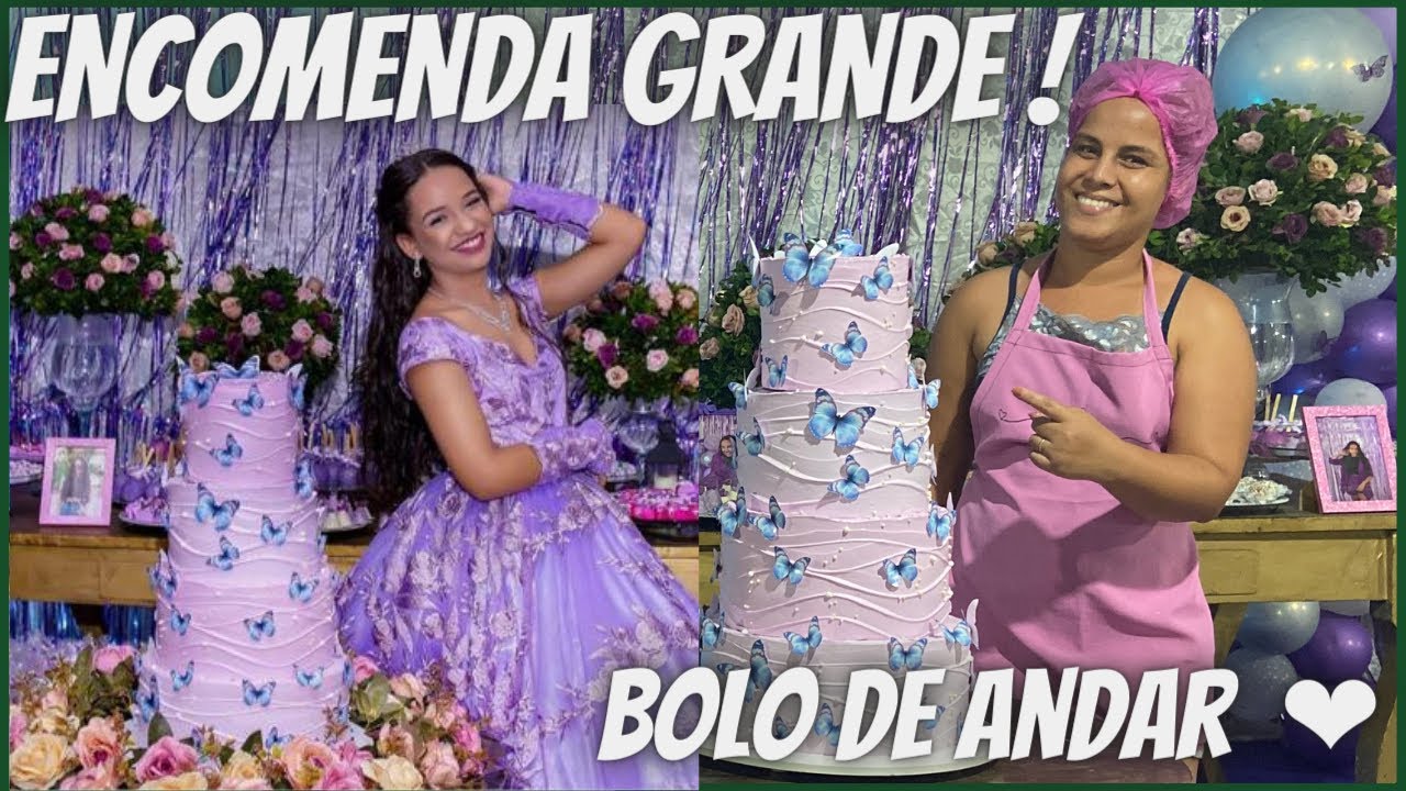 BOLO DE 15 ANOS/ 4 ANDARES TODO VERDADEIRO