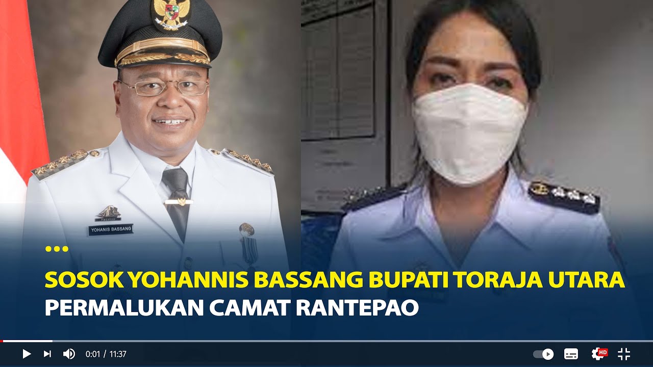 Sosok Yohannis Bassang Bupati Toraja Utara yang Permalukan Camat Rantepao Hingga Mengundurkan Diri