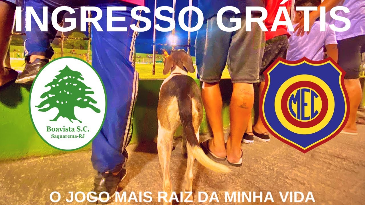 O JOGO MAIS RAIZ DA MINHA VIDA - INGRESSO GRÁTIS E CACHORRO NO ESTÁDIO/ Boavista x Madureira