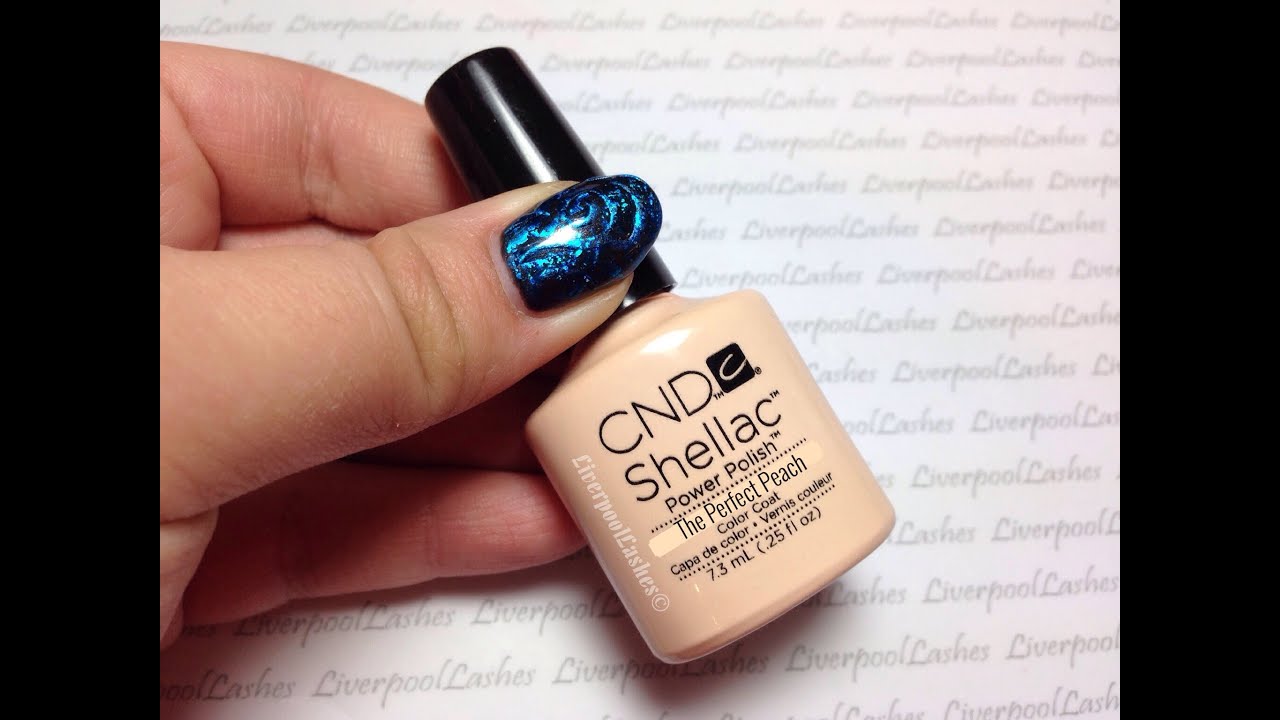 The Perfect Peach Shellac Shade