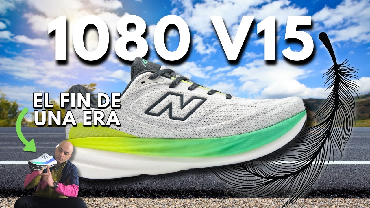 ¡Adiós al Fresh Foam! New Balance 1080 v15 REVIEW: ¿Error o Acierto? 40 gramos menos 🪶