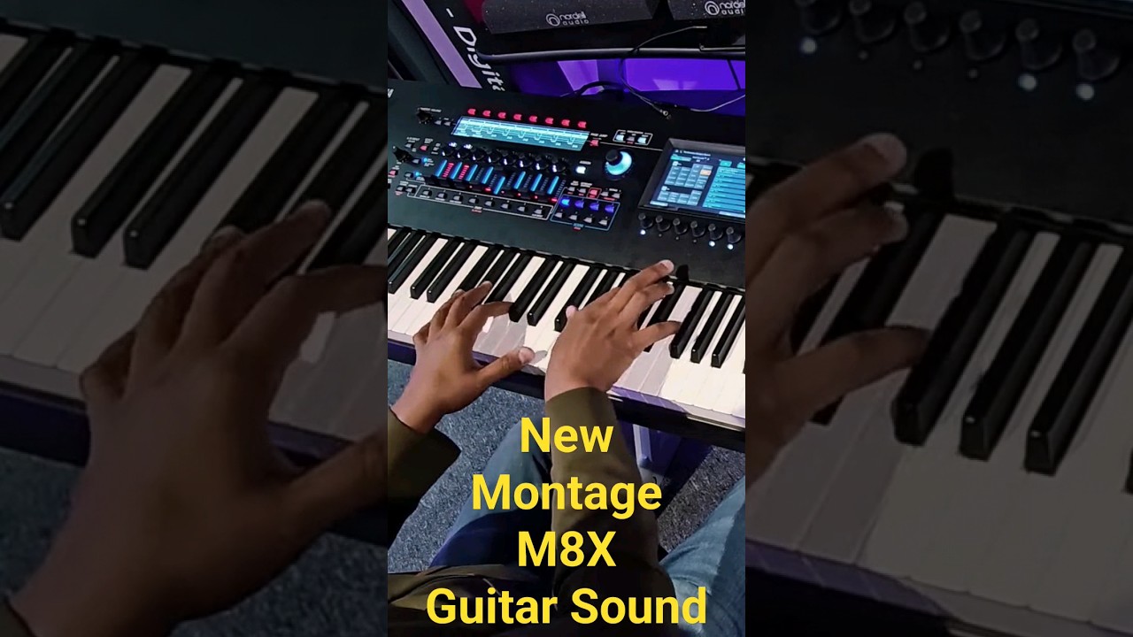 New Yamaha Montage M8x Guitar Sound