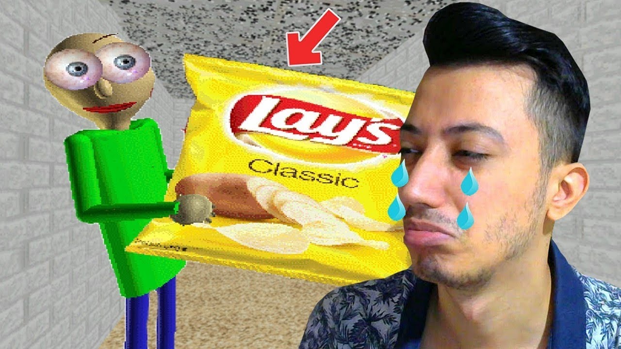 BALDİ ÖĞRETMEN CİPSİMİ ÇALDI VE YEDİ | BALDİ'S BASİCS 😱