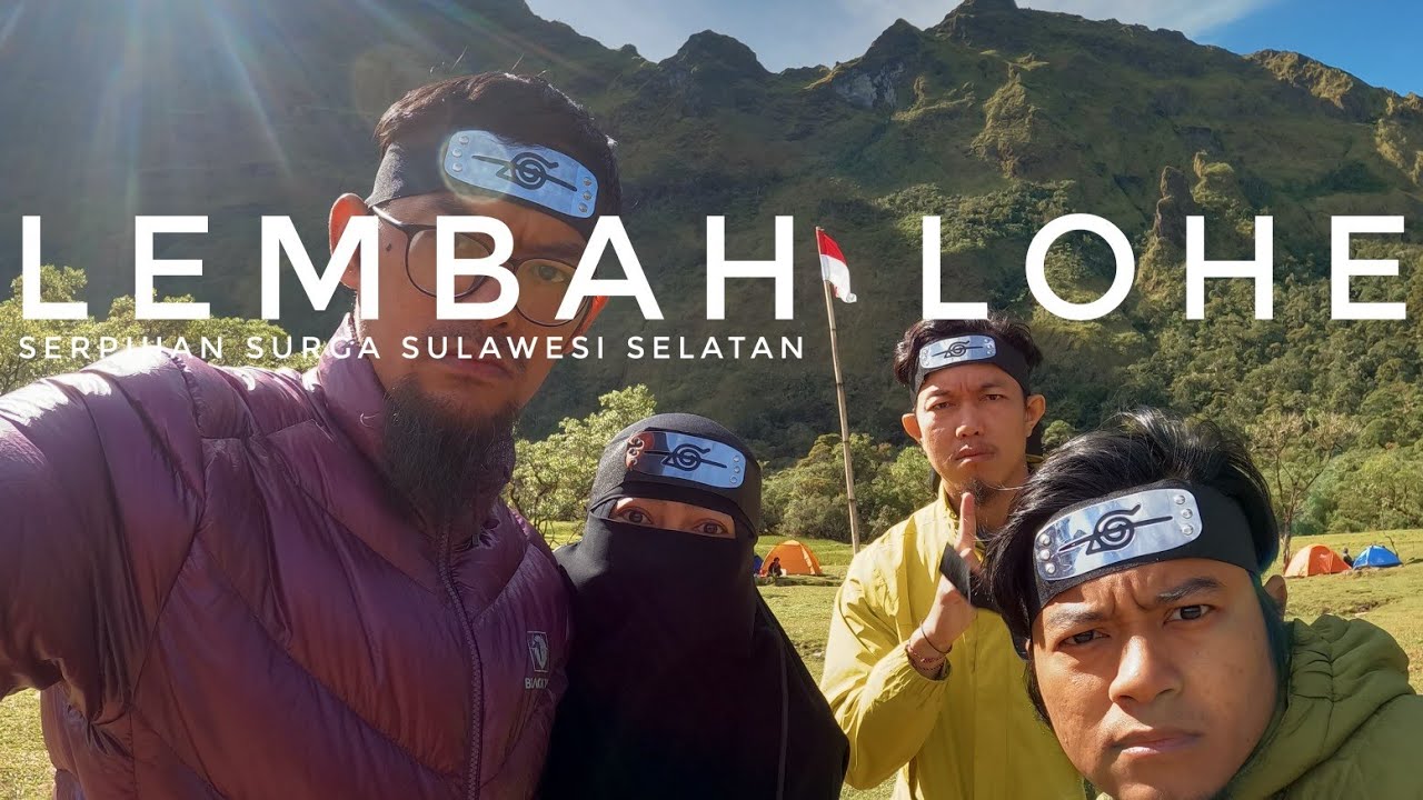 lembah lohe, serpihan surga sulawesi selatan